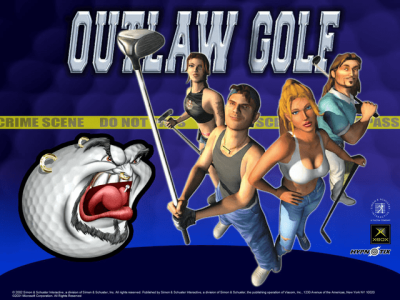 Outlaw Golf (USA) Title  Snaps